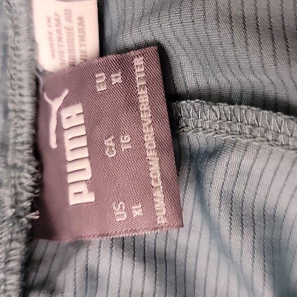 Size XL Green Puma shorts. 100% polyester. Great condition. - Picture 3 of 3